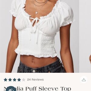Urban Outfitters Nadia top. Excellent condition.